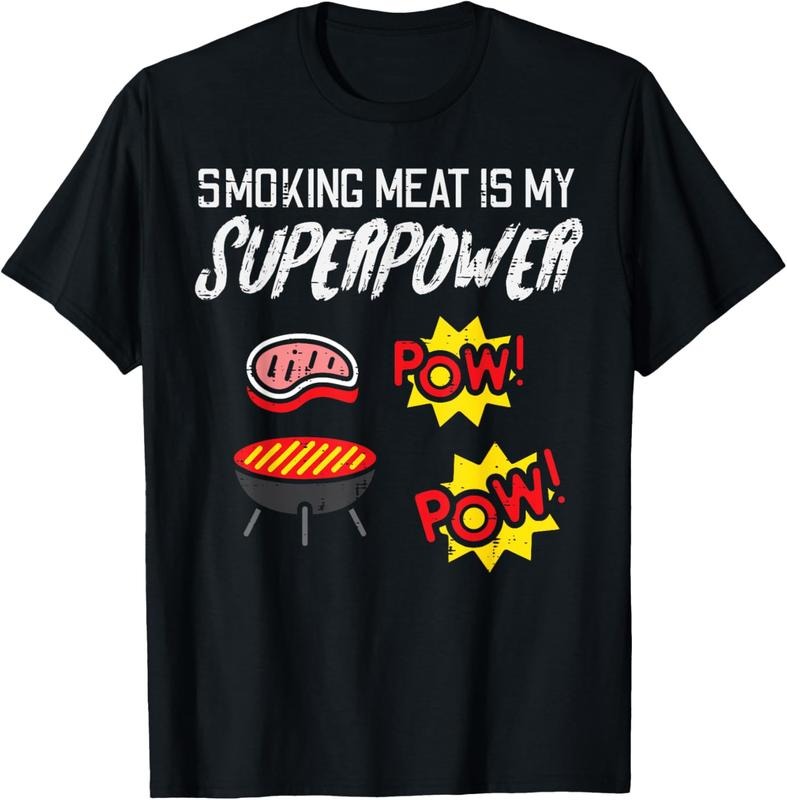 100% Cotton Grilling Meat My Superpower Bbq Barbecue Grill T-Shirts, Hoodie, Sweatshirt