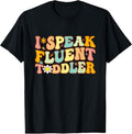 100% Cotton Groovy I Speak Fluent  Funny Daycare Provider Teacher T-Shirt Hoodie, Sweatshirt | GrindPrints.com