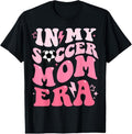 100% Cotton Groovy In My Soccer Mom Era Soccer Mom Of Girls T-Shirt Hoodie, Sweatshirt | GrindPrints.com