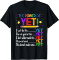 100% Cotton Growth Mindset Teacher Kindness Power Of Yet Inspirational T-Shirt Hoodie, Sweatshirt | GrindPrints.com