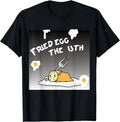 [100% Cotton]Gudetama Fried Egg the 13th Halloween Tee Shirt T-Shirt Hoodie, Sweatshirt | GrindPrints.com