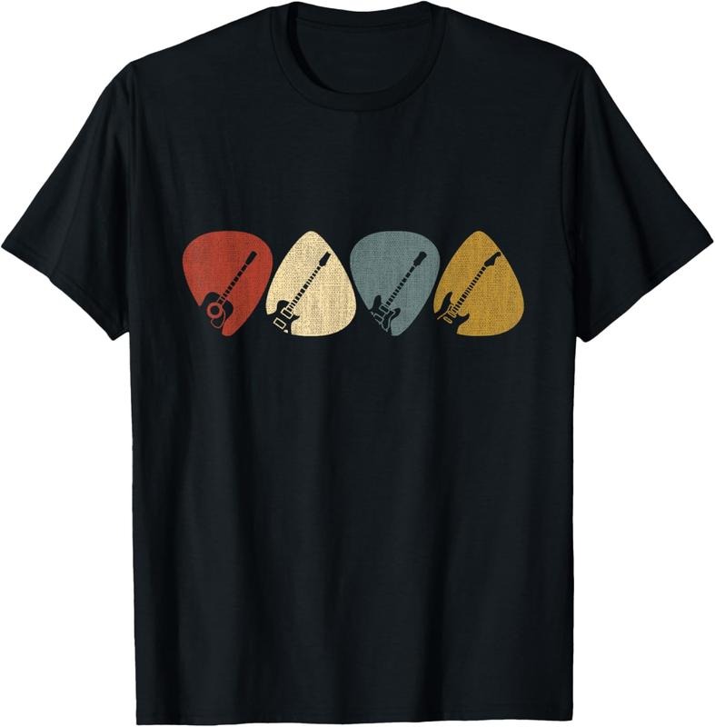 100% Cotton Guitar Pick T-Shirt Hoodie, Sweatshirt | GrindPrints.com