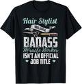 100% Cotton Hairstylist Shirt Funny Hairdresser Quote Hairstylist Gift T-Shirt Hoodie, Sweatshirt | GrindPrints.com