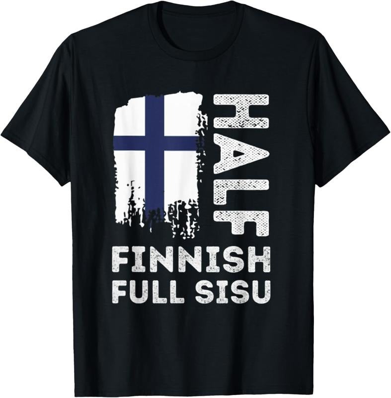 100% Cotton Half Finnish Full Sisu T-Shirt Hoodie, Sweatshirt | GrindPrints.com