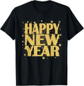 100% Cotton Happy New Year 2025 New Years Eve Party Countdown Fireworks T-Shirtstyle{n002}2 T-Shirts, Hoodie, Sweatshirt