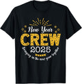 100% Cotton Happy New Year 2025 New Years Eve Party Family Matching 2025 T-Shirtstyle{n002}2 T-Shirts, Hoodie, Sweatshirt