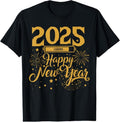 100% Cotton Happy New Year 2025 New Years Party Firework 2025 Loading T-Shirt Hoodie, Sweatshirt | GrindPrints.com