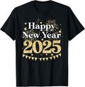 100% Cotton Happy New Year Party Loading 2025 Family Matching Fireworks T-Shirt Hoodie, Sweatshirt | GrindPrints.com
