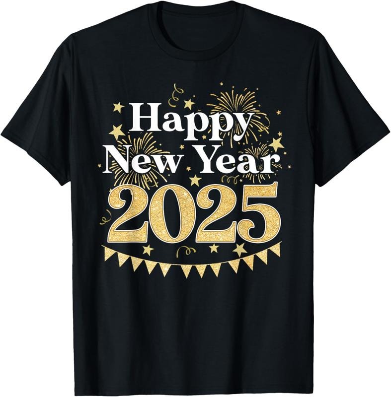 100% Cotton Happy New Year Party Loading 2025 Family Matching Fireworks T-Shirt Hoodie, Sweatshirt | GrindPrints.com