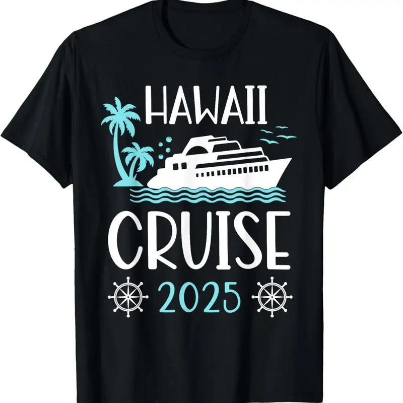100% Cotton Hawaii Cruise 2025 Vacation Trip Matching Family Group T-Shirt Hoodie, Sweatshirt | GrindPrints.com