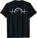 100% Cotton Heartbeat Speedometer Car Guy Auto Garage Racing Dad T-Shirts, Hoodie, Sweatshirt
