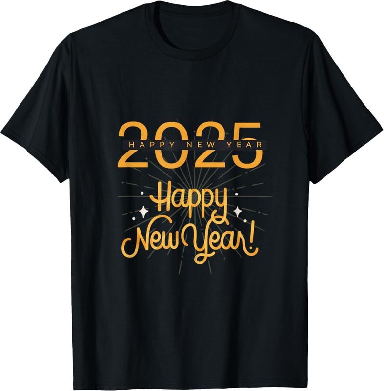 100% Cotton Hello 2025 Happy New Year, 2024 31st December 2025 Loading T-Shirt Hoodie, Sweatshirt | GrindPrints.com
