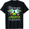 100% Cotton Here We Come Jamaica Family Trip 2025 Jamaica Vacation T-Shirt Hoodie, Sweatshirt | GrindPrints.com