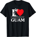 [100% Cotton]I Love Guam Heart T-Shirt Hoodie, Sweatshirt | GrindPrints.com