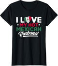 100% Cotton I Love My Hot Mexican Husband Proud Mexican T-Shirt Hoodie, Sweatshirt | GrindPrints.com