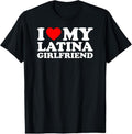 100% Cotton I Love My Latina Girlfriend T-Shirt Hoodie, Sweatshirt | GrindPrints.com