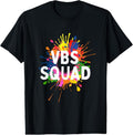 100% Cotton I Love VBS 2025 Squad Vacation Bible School Paint Splatter T-Shirt Hoodie, Sweatshirt | GrindPrints.com