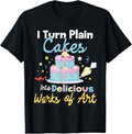 100% Cotton I Turn Plain Cakes into Works of Art - Cake Decorator T-Shirt Hoodie, Sweatshirt | GrindPrints.com