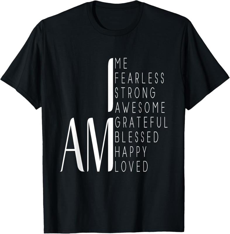 100% Cotton I Am Fearless I Am Strong I Am Blessed Inspirational T-Shirts, Hoodie, Sweatshirt