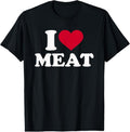 100% Cotton I love meat T-Shirt Hoodie, Sweatshirt | GrindPrints.com