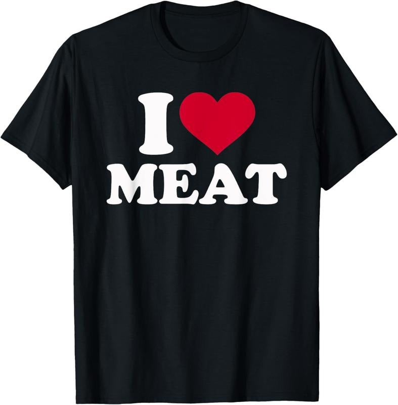 100% Cotton I love meat T-Shirt Hoodie, Sweatshirt | GrindPrints.com