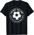 100% Cotton I'm Not Yelling This is My Soccer Mom Voice Funny Soccer Mom T-Shirtstyle{n002}2 T-Shirts, Hoodie, Sweatshirt