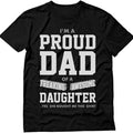 100% Cotton I'M Proud Dad Shirt Funny Dads Grandfather Awesome Grandpa Abuelo Papa Shirts T-Shirts, Hoodie, Sweatshirt