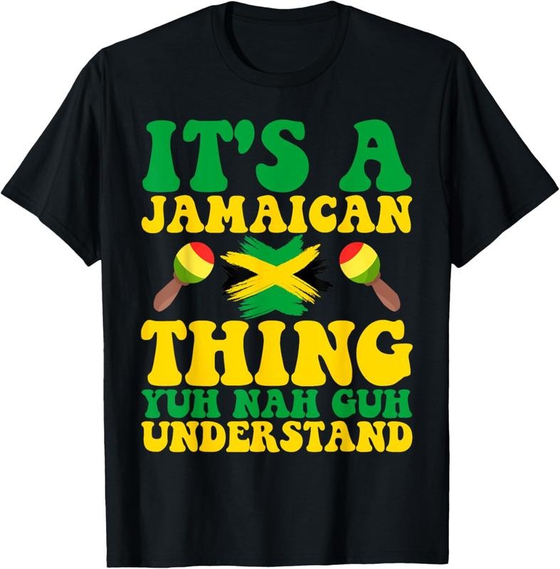 100% Cotton ITS A JAMAICAN THING YUH NAH GUH UNDERSTAND JAMAICAN ROOTS T-Shirt Hoodie, Sweatshirt | GrindPrints.com
