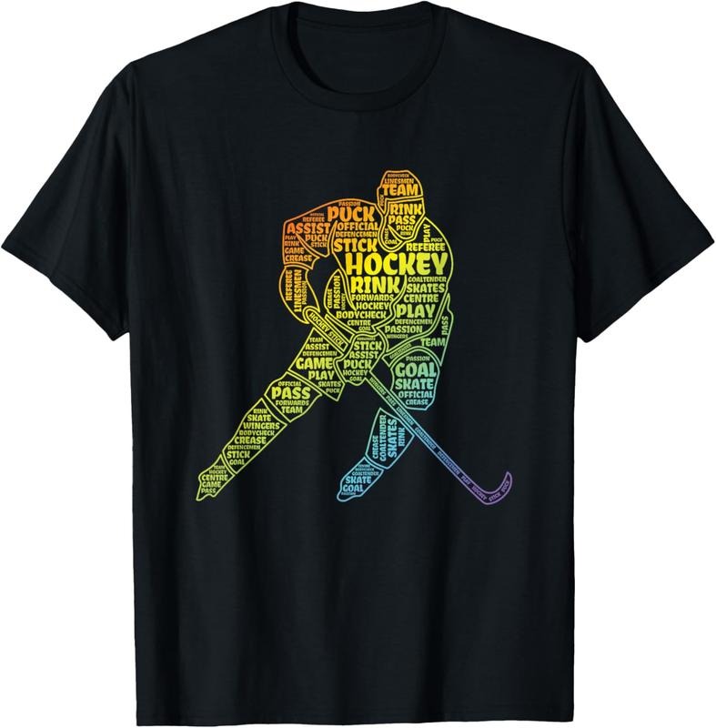 100% Cotton Ice Hockey Boy T-Shirt Hoodie, Sweatshirt | GrindPrints.com