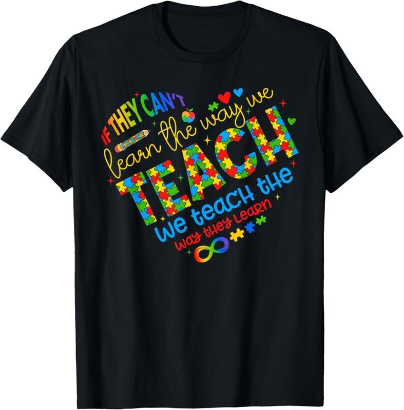 100% Cotton If They Can't Learn The Way We Teach Special Ed Teacher T-Shirt Hoodie, Sweatshirt | GrindPrints.com