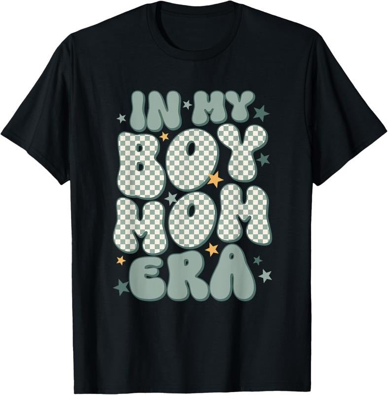 100% Cotton In My Boy Mom Era T-Shirt Hoodie, Sweatshirt | GrindPrints.com
