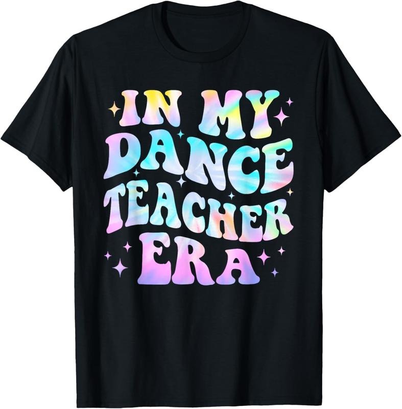100% Cotton In My Dance Teacher Era Back To School Dance Instructor T-Shirt Hoodie, Sweatshirt | GrindPrints.com