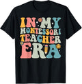 100% Cotton In My Montessori Teacher Era Fun Montessori Teaching Method T-Shirt Hoodie, Sweatshirt | GrindPrints.com