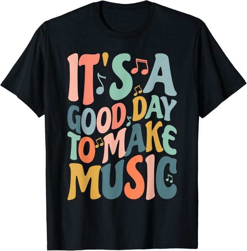 100% Cotton 'S Good Day Make Music Musician Band Music Teacher T-Shirts, Hoodie, Sweatshirt