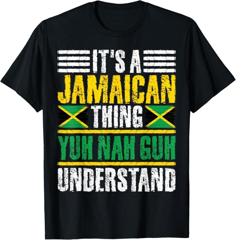 100% Cotton It's A Jamaican Thing Yuh Nah Guh Understand Funny Jamaica T-Shirt Hoodie, Sweatshirt | GrindPrints.com