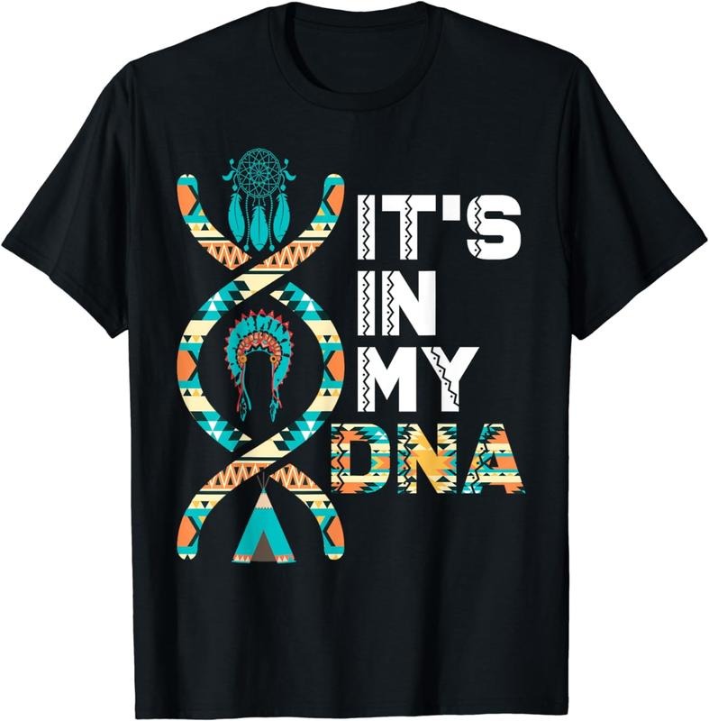 [100% Cotton]'S My DNA Indigenous People'S Day Native American T-Shirts, Hoodie, Sweatshirt