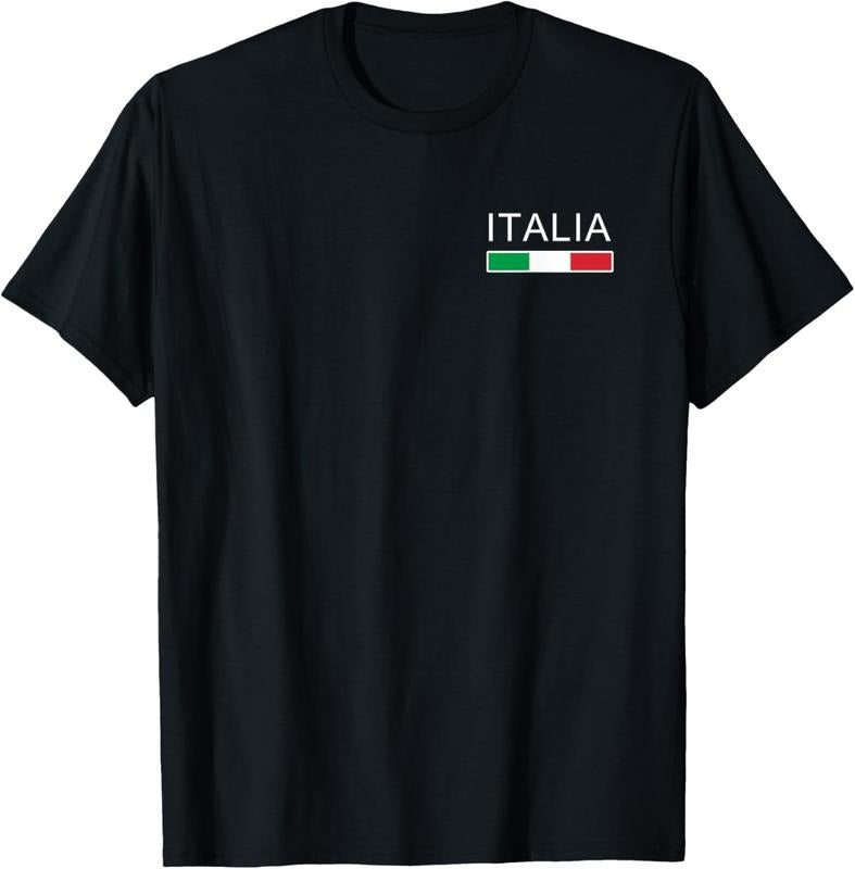 100% Cotton Italia Flag Italian Italy Italiano Family Heritage T-Shirt Hoodie, Sweatshirt | GrindPrints.com