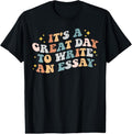 100% Cotton Its A Good Day To Write An Essay English Teacher Groovy T-Shirt Hoodie, Sweatshirt | GrindPrints.com