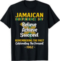 100% Cotton Jamaican Independence Day Jamaica 1962 T-Shirt Hoodie, Sweatshirt | GrindPrints.com