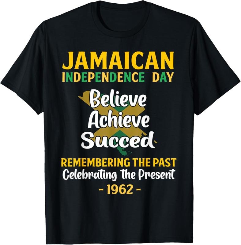 100% Cotton Jamaican Independence Day Jamaica 1962 T-Shirt Hoodie, Sweatshirt | GrindPrints.com