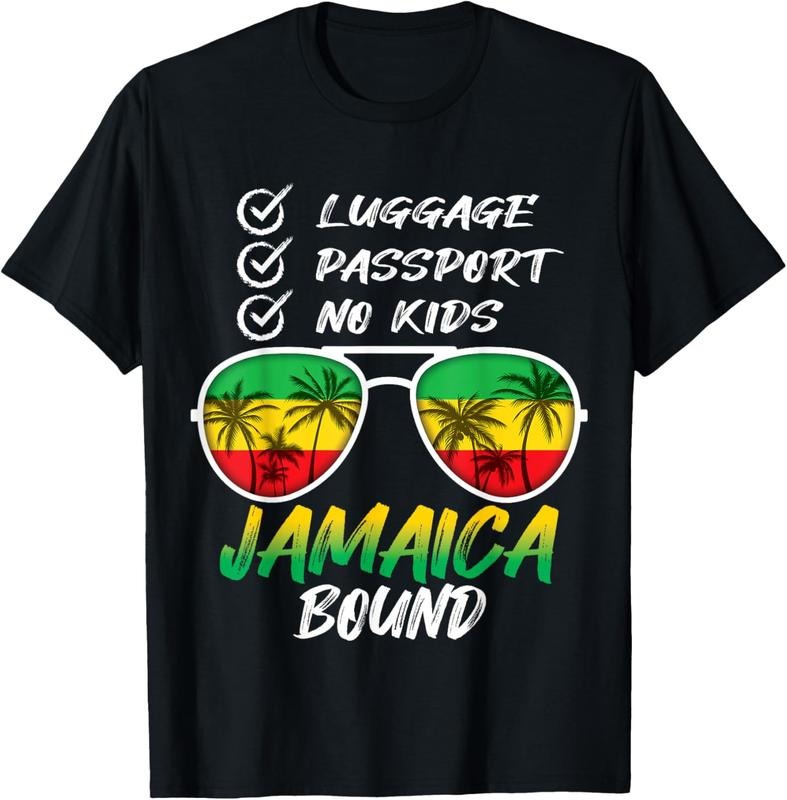 100% Cotton Jamaican Travel Vacation Trip Outfit To Jamaica Men Women T-Shirt Hoodie, Sweatshirt | GrindPrints.com