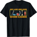 100% Cotton Just Boy Who Loves Vacuum Cleaners T-Shirts, Hoodie, Sweatshirt