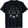 100% Cotton Just Phase Moon Lunar Space T-Shirts, Hoodie, Sweatshirt