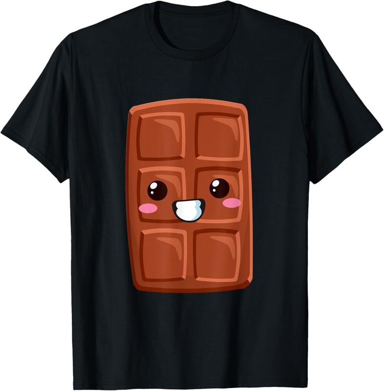 100% Cotton Kawaii Halloween Group Costume Party S'mores Chocolate Bar T-Shirt Hoodie, Sweatshirt | GrindPrints.com
