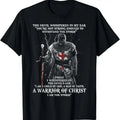 100% Cotton Knight templar A Warrior of christ Tshirt T-Shirt Hoodie, Sweatshirt | GrindPrints.com