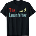 100% Cotton Lawn Mowing Lawnfather Fathers Day Funny Mower Gardening Dad T-Shirt Hoodie, Sweatshirt | GrindPrints.com