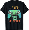 100% Cotton Level 19 Unlocked 19th Birthday Gamer Gifts 19 Year Old Male T-Shirt Hoodie, Sweatshirt | GrindPrints.com