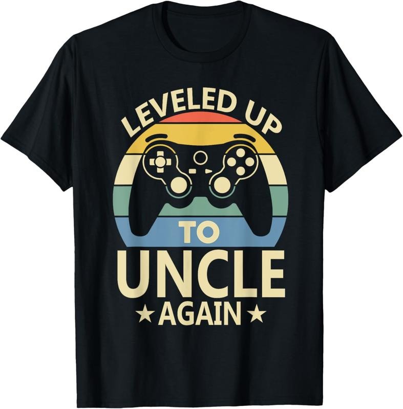 100% Cotton Leveled Up To Uncle Again 2025 Funny Gamer Uncle T-Shirt Hoodie, Sweatshirt | GrindPrints.com