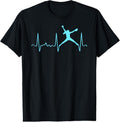 100% Cotton Light Blue Softball Pitcher Heartbeat - Fastpitch Softball T-Shirt Hoodie, Sweatshirt | GrindPrints.com