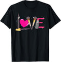 100% Cotton Love Make Up Artist Cosmetics Lover Beauty Make Up T-Shirts, Hoodie, Sweatshirt